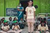 Indien: Öko-Club Mitglied in Aktion