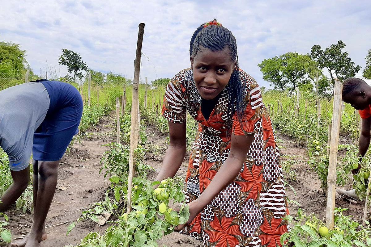 Uganda: Feldarbeit in Palabek