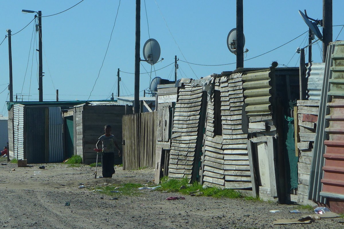 Südafrika: Township am Rande Kapstadts