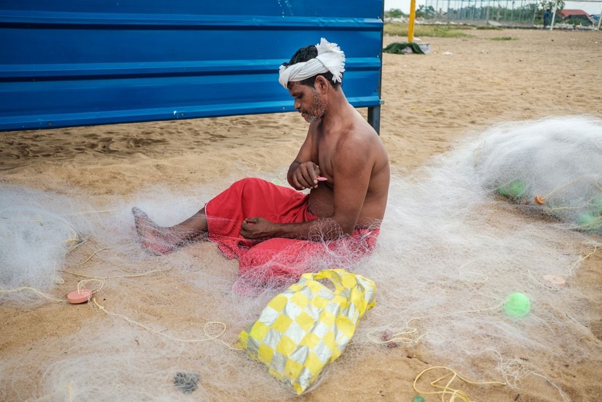 Indien: Fischer in Kollam