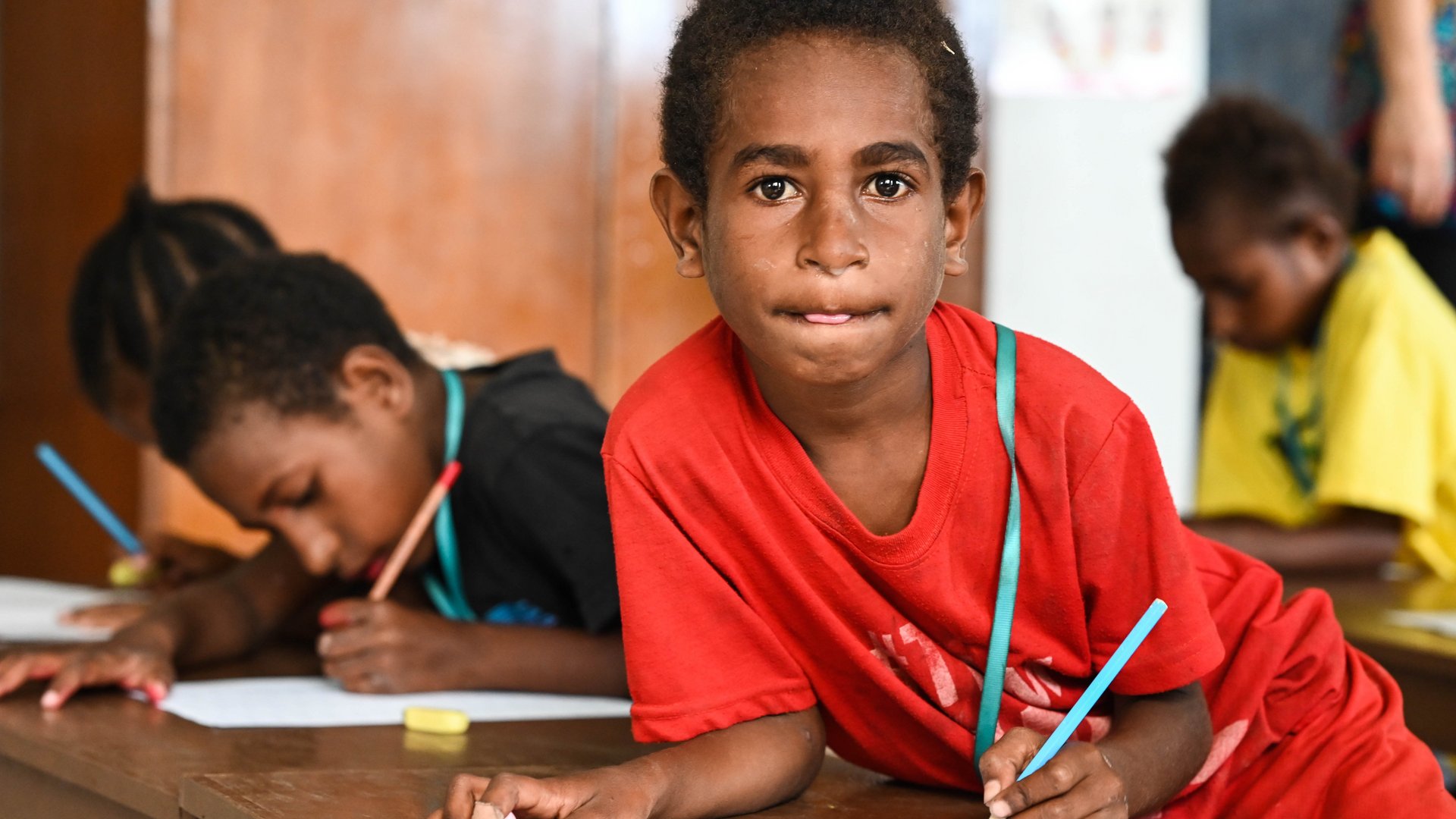 Papua Neuguinea: Schulkind