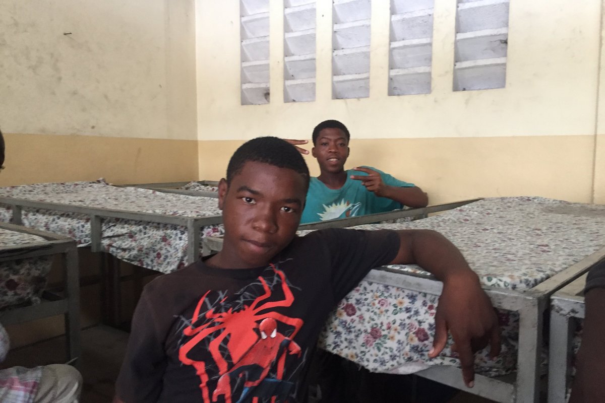 Haiti: Schlafraum im Don Bosco Wohnheim