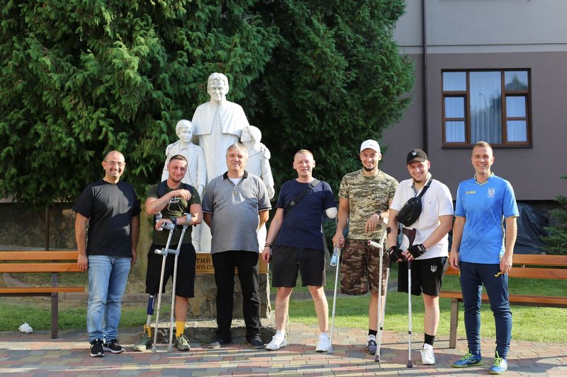 Ukraine: Don Bosco Amputierten-Fußballteam