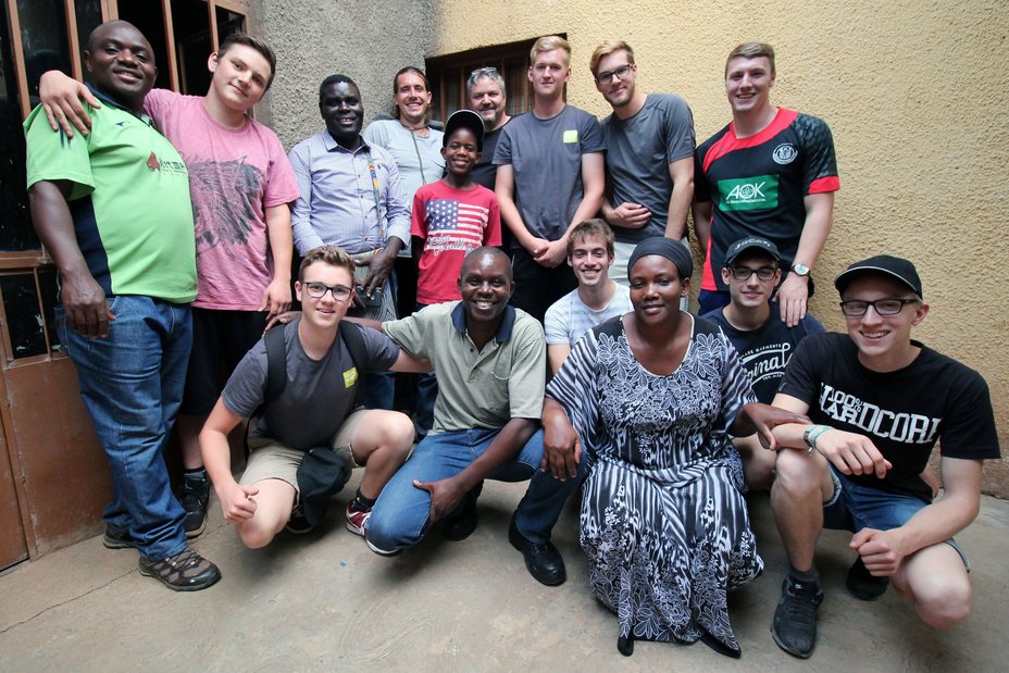 Ruanda: Besuchergruppe