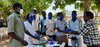 Uganda: Masken gegen das Corona-Virus in Palabek