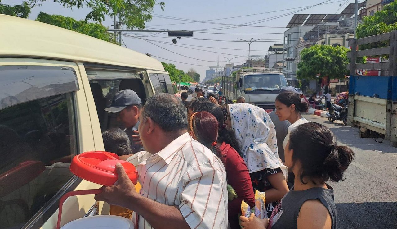 Myanmar: Nothilfe nach dem Erdbeben