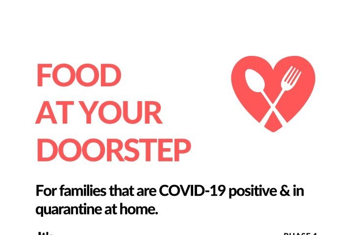 Plakat "Food to your doorstep"