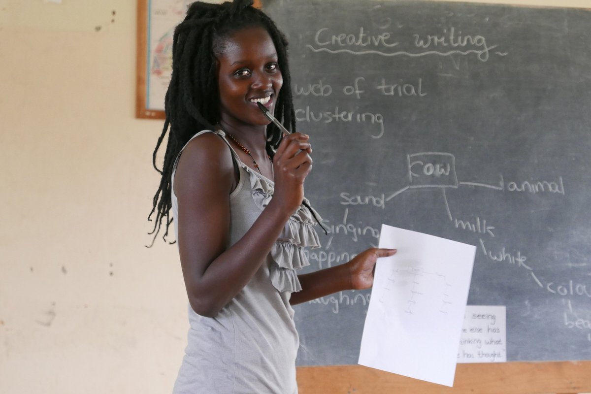 Uganda: Schreibwerkstatt im Bildungszentrum Kamuli