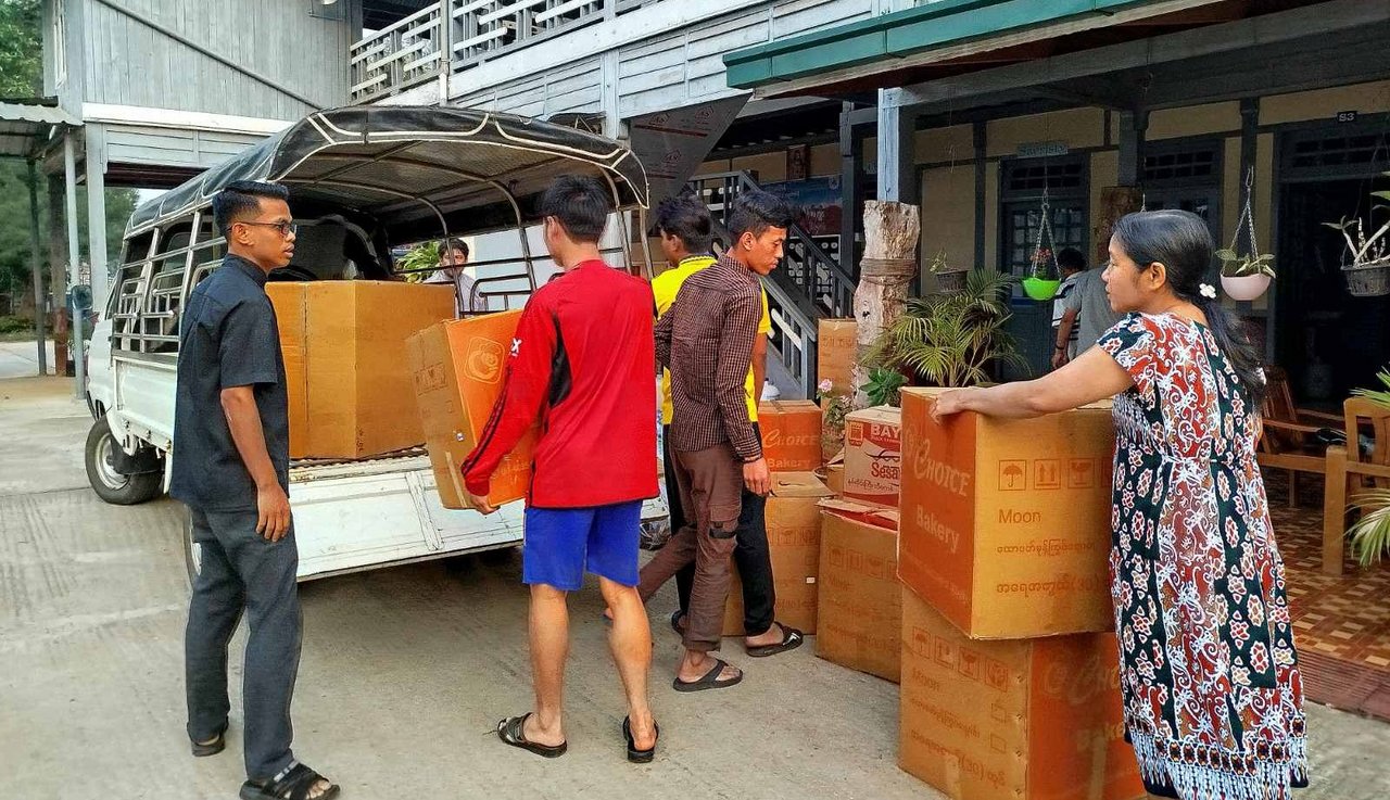 Myanmar: Nothilfe nach dem Erdbeben