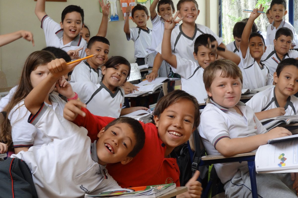 Kolumbien: Grundschulklasse