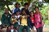 Papua-Neuguinea: Joyce mit ihrer Familie