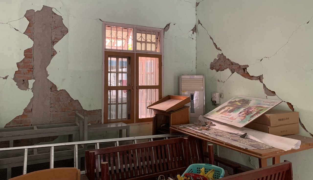 Myanmar: Zerstörung durch das Erdbeben
