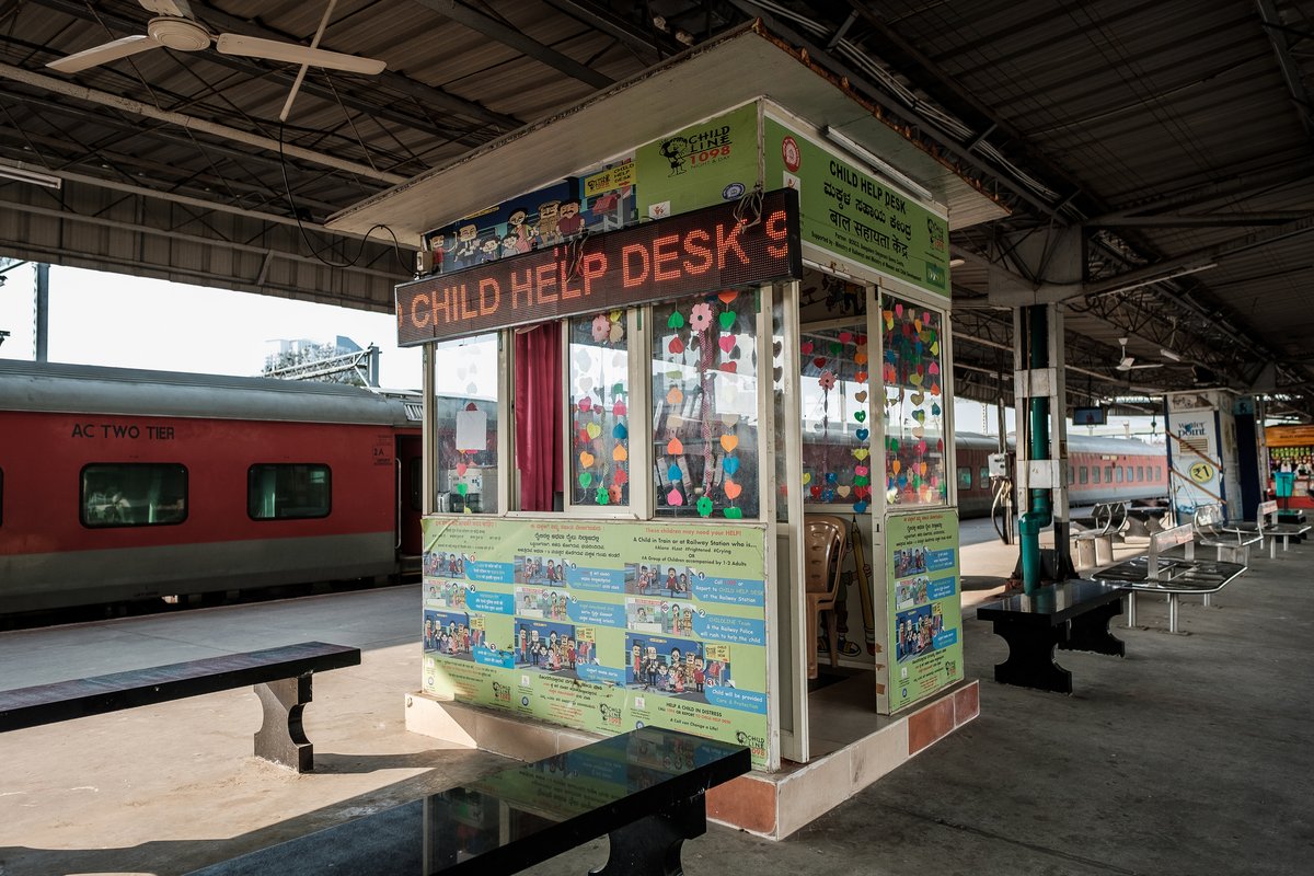 Indien: Don Bosco-Anlaufstelle am Bahnhof Bangalore