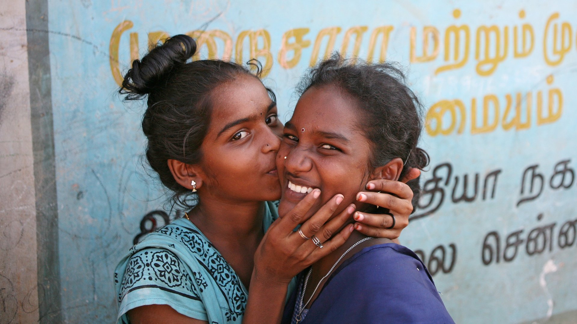 Maedchen in Chennai