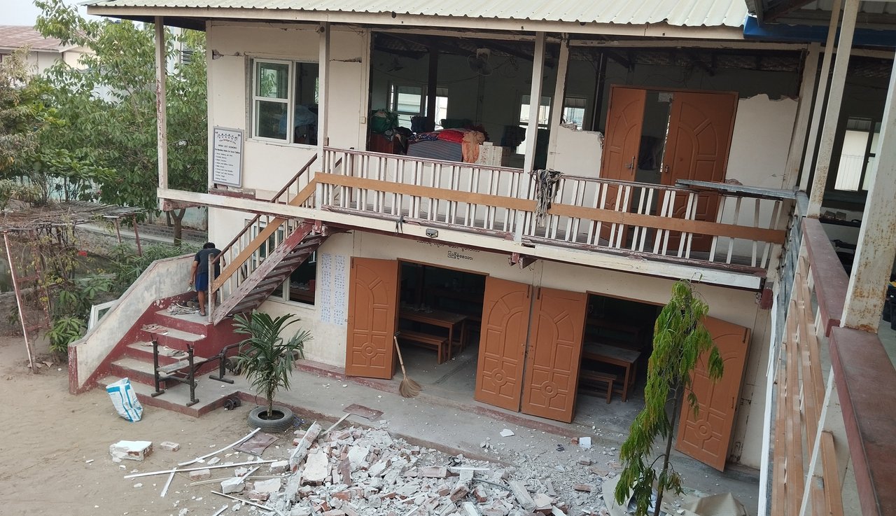 Myanmar: Zerstörung durch das Erdbeben