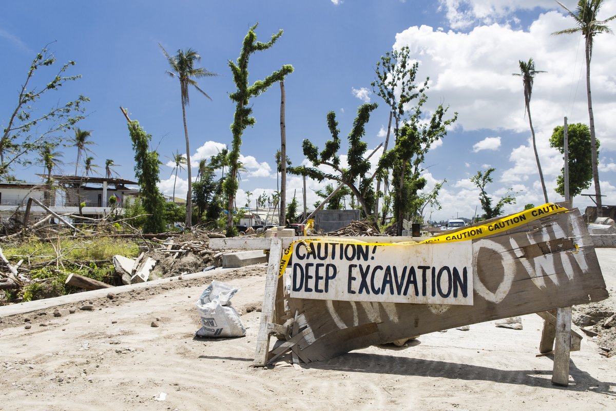 Philippinen: zerstörtes Candahug