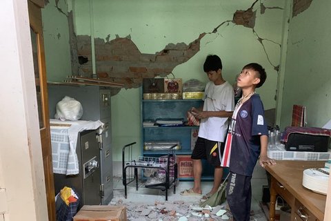 Myanmar: Zerstörung durch das Erdbeben