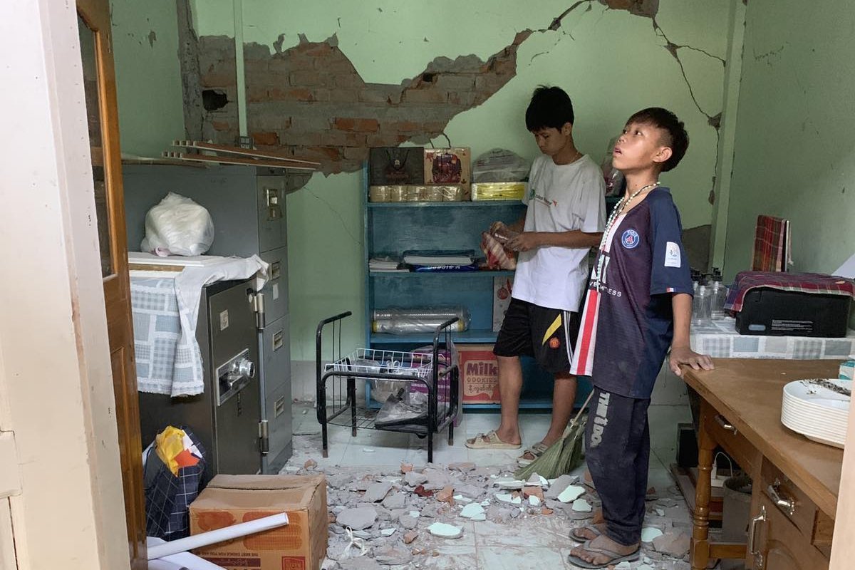 Myanmar: Zerstörung durch das Erdbeben