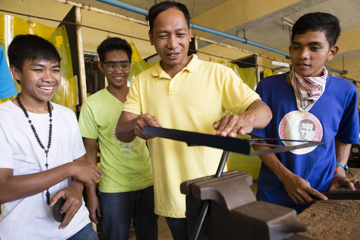 Philippinen: Ausbildung bei Don Bosco