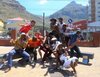 Südafrika: Gruppe Jugendliche in Kapstadt