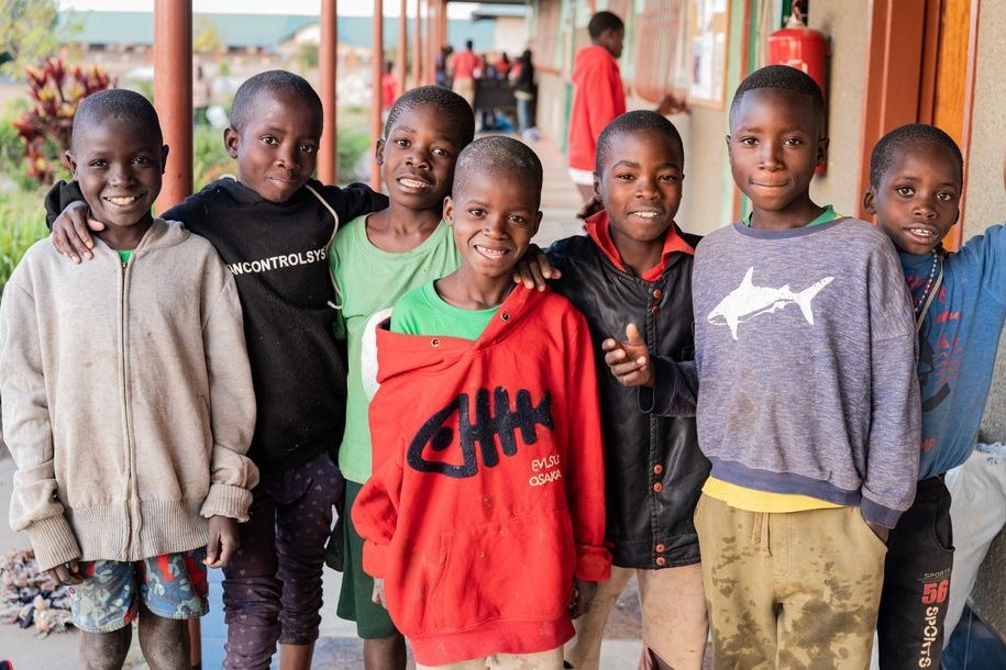 Sambia: Kinder im Don Bosco Kinderdorf
